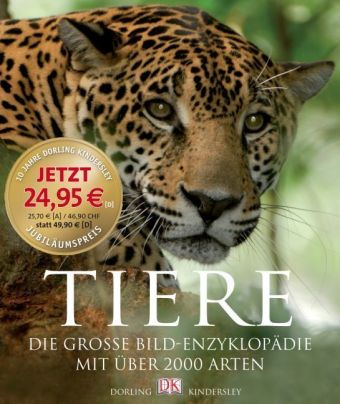 Tiere - Die große Bild-Enzyklopädie mit über 2.000 Arten - Das Cover