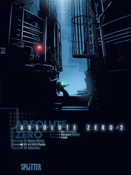 Absolute Zero 2: A.S.O.R.3 Psycho - Das Cover