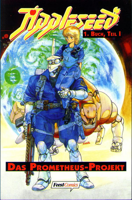 Appleseed		 1 - Das Cover