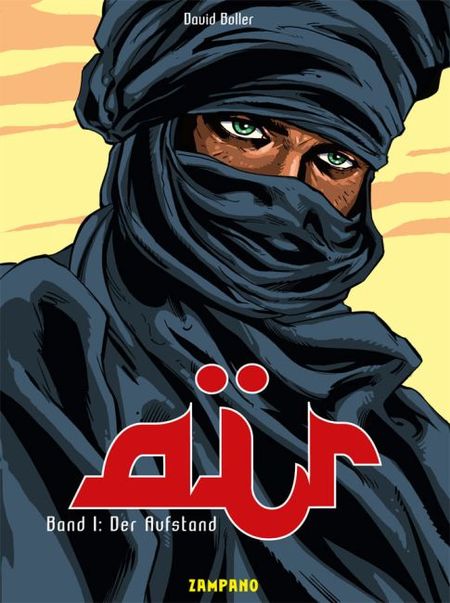 Aïr 1: Der Aufstand  - Das Cover