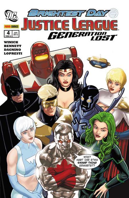 Justice League: Generation Lost 4 - Das Cover