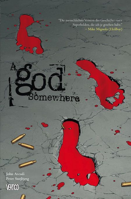 A God somewhere - Das Cover