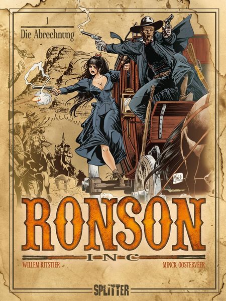 Ronson Inc. 01: Die Abrechnung - Das Cover