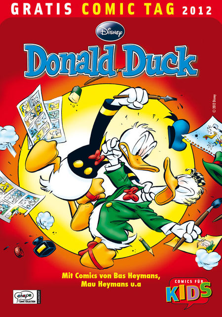 Donald Duck - Gratis Comic Tag 2012 - Das Cover