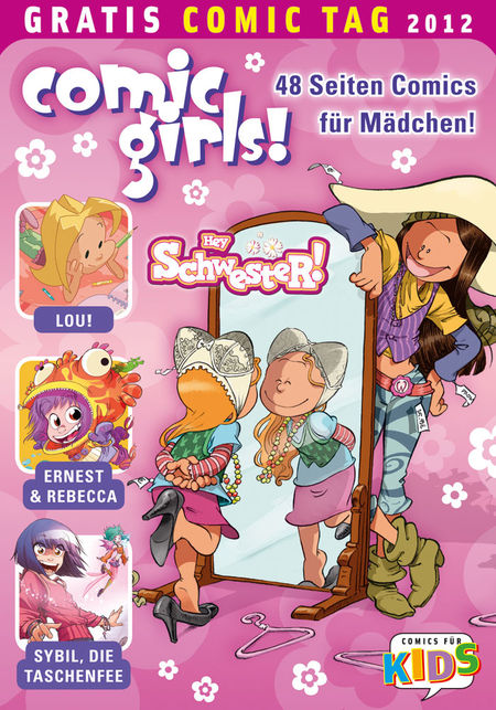 Comic Girls - Gratis Comic Tag 2012 - Das Cover