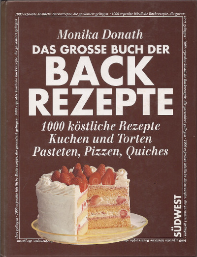 Das große Buch der Backrezepte - Das Cover