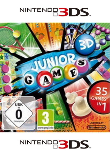 Junior Games 3D - Der Packshot