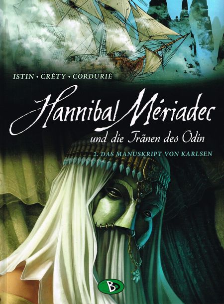 Hannibal Mériadec und die Tränen des Odin 2: Das Manuskript von Karlsen  - Das Cover
