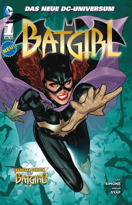Batgirl 1: Splitterregen - Das Cover