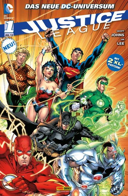 Justice League 1 - Das Cover