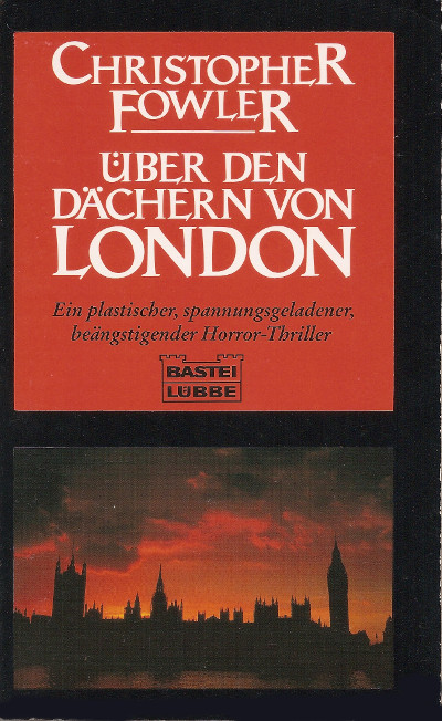 Über den Dächern von London - Das Cover