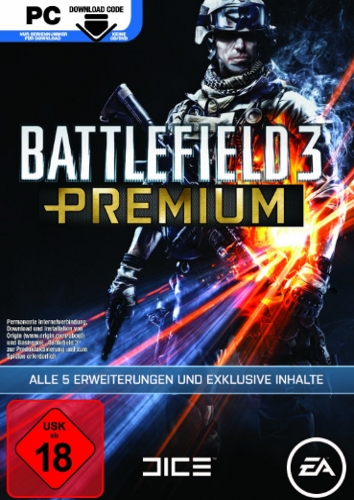 Battlefield 3 Premium DLC - Der Packshot
