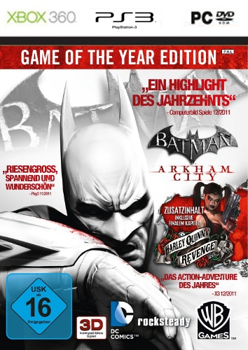 Batman: Arkham City - Game of the Year Edition - Der Packshot