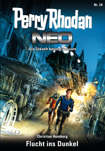 Perry Rhodan Neo 28: Flucht ins Dunkel - Das Cover