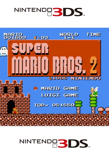 Super Mario Bros. The Lost Levels - Der Packshot