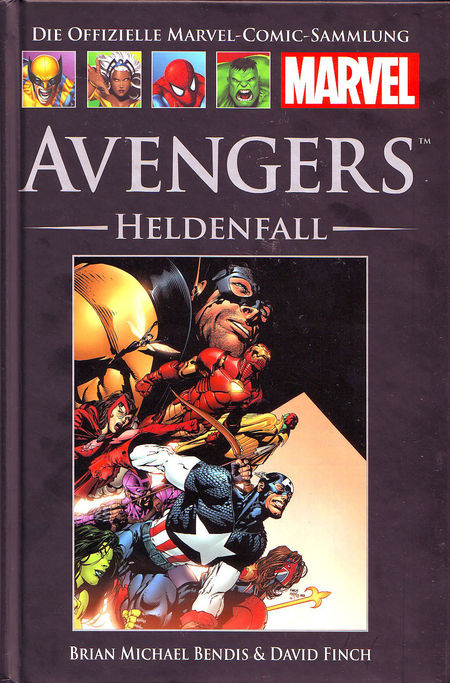 Die offizielle Marvel-Comic-Sammlung 34: Avengers - Heldenfall - Das Cover