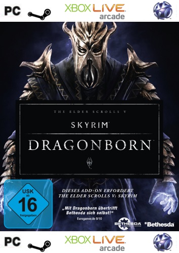 The Elder Scrolls V: Skyrim - Dragonborn - Der Packshot