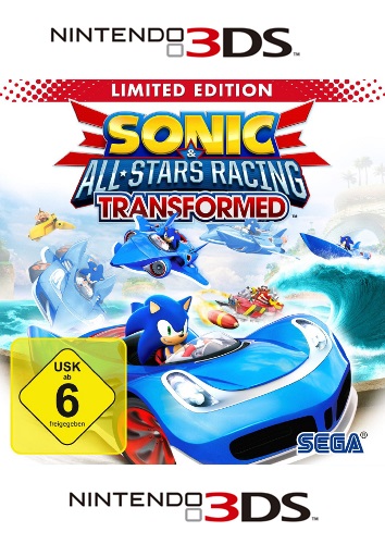Sonic & All-Stars Racing Transformed - Der Packshot