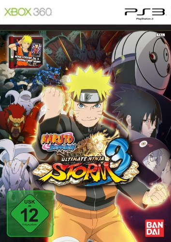 Naruto Shippuden: Ultimate Ninja Storm 3 - Der Packshot
