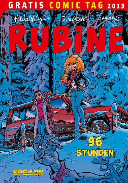 Gratis Comic Tag 2013: Rubine: 96 Stunden - Das Cover