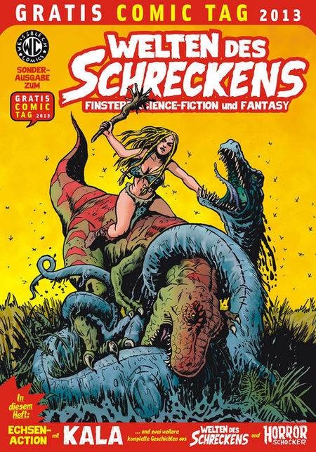 Gratis Comics Tag 2013: Welten des Schreckens - Das Cover