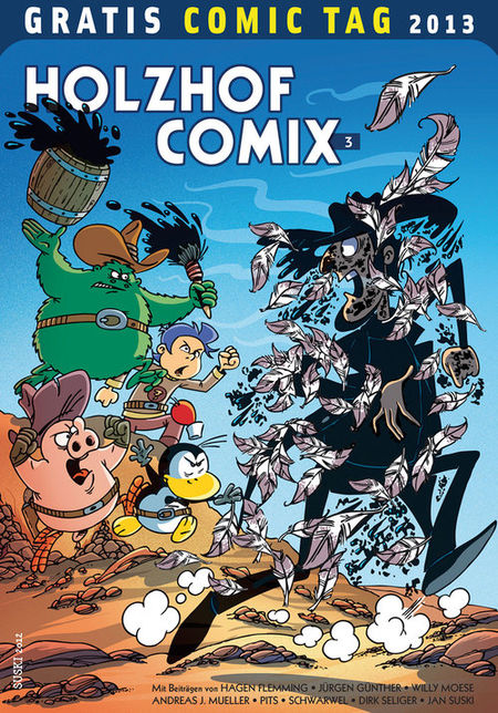 Gratis Comic Tag 2013: Holzhof Comix 3 - Das Cover