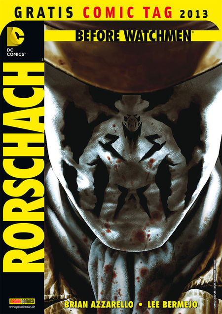 Gratis Comic Tag 2013: Before Watchmen Rorschach - Das Cover
