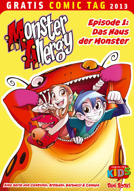 Gratis Comic Tag 2013: Monster Allergy - Das Cover