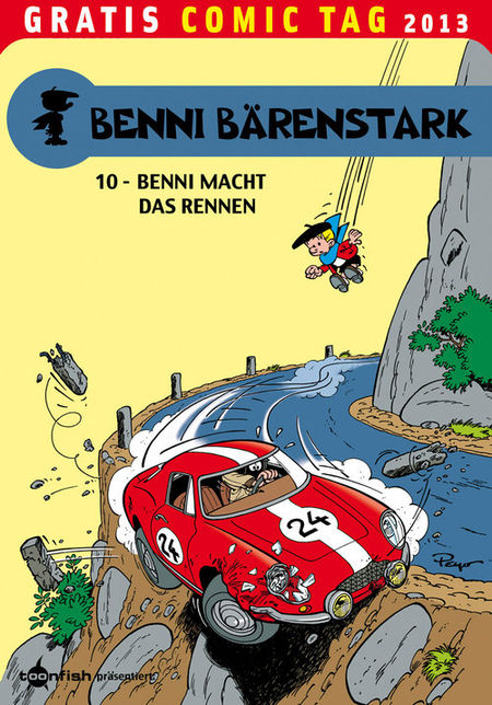 Gratis Comic Tag 2013: Benni Bärenstark 10: Benni macht das Rennen  - Das Cover