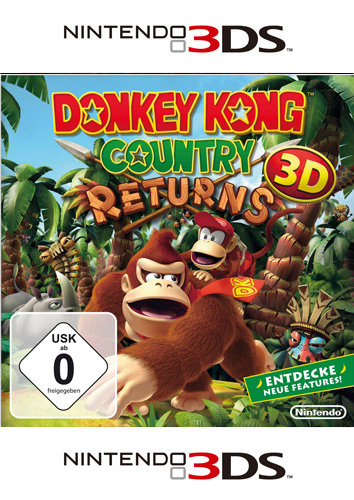 Donkey Kong Country Returns 3D - Der Packshot