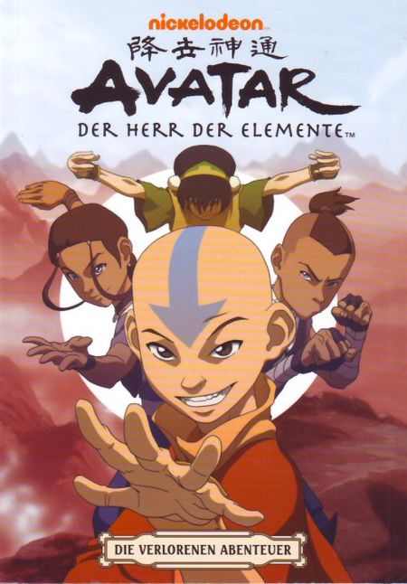 Avatar: Der Herr der Elemente Band 4: Die verlorenen Abenteuer - Das Cover