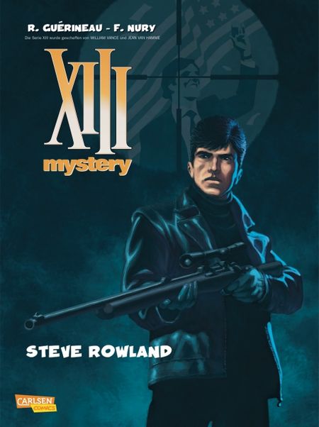 X III Mystery 5: Steve Rowland - Das Cover