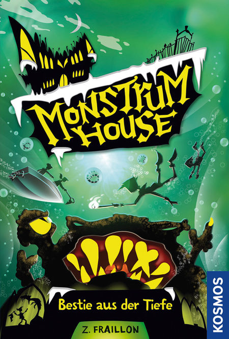 Monstrum House 03: Bestie aus der Tiefe - Das Cover
