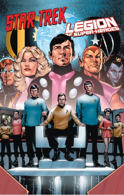Star Trek / Legion of Super-Heroes - Das Cover