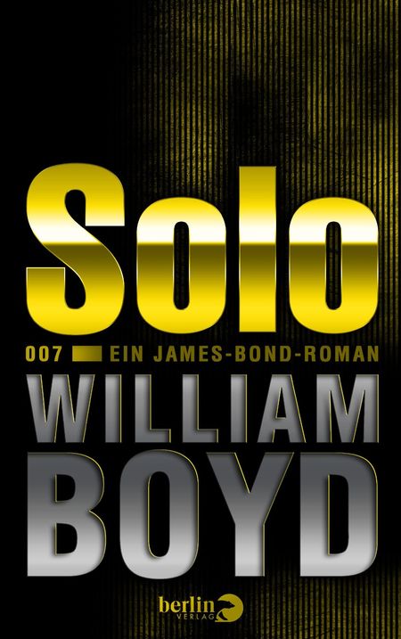 Solo: Ein James-Bond-Roman - Das Cover