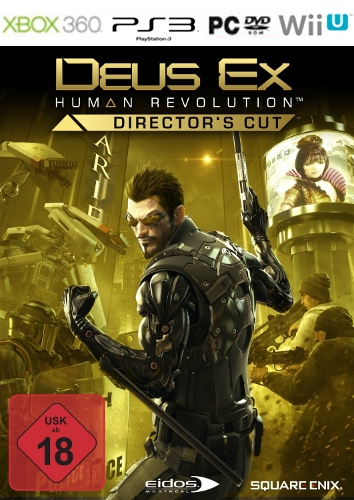 Deus Ex: Human Revolution - Director's Cut - Der Packshot