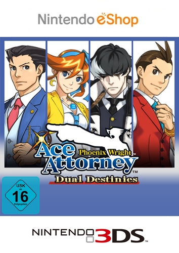 Phoenix Wright: Ace Attorney - Dual Destinies - Der Packshot