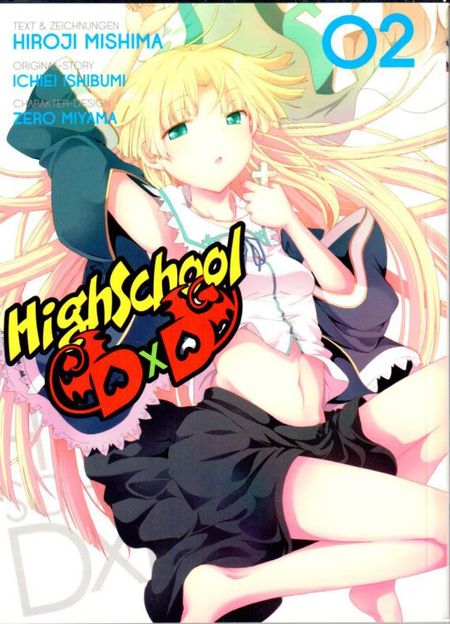 Highschool DxD 02 - Das Cover