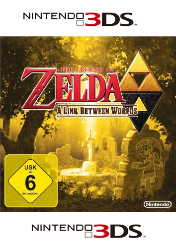 The Legend of Zelda: A Link between Worlds - Der Packshot