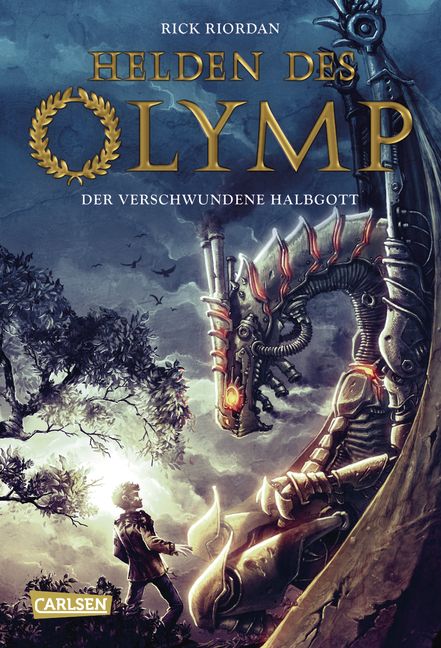 Helden des Olymp Band 1: Der verschwundene Halbgott - Das Cover