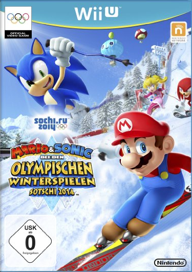 Mario & Sonic bei den Olympischen Winterspielen: Sotschi 2014 - Der Packshot