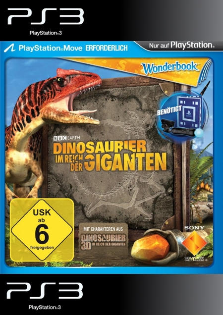 Dinosaurier - Im Reich der Giganten (Wonderbook) - Der Packshot