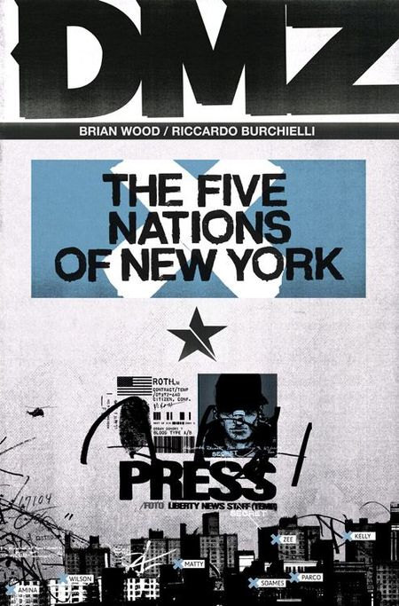 DMZ 13: New Yorker Geschichten - Das Cover
