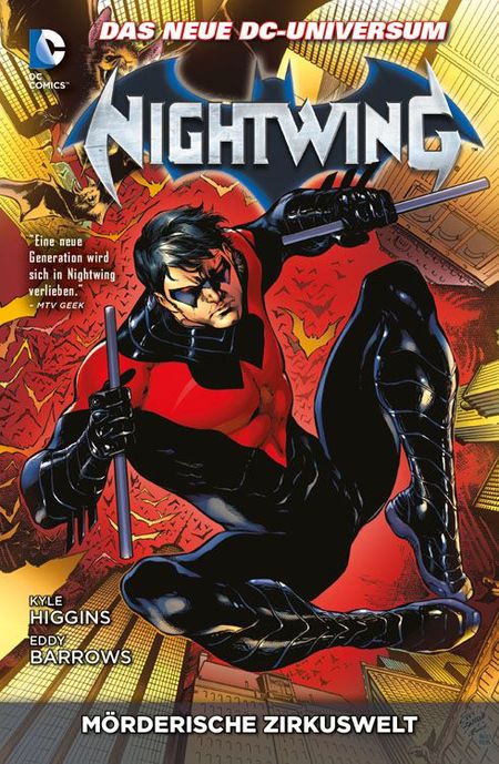 Nightwing 1: Mörderische Zirkuswelt - Das Cover