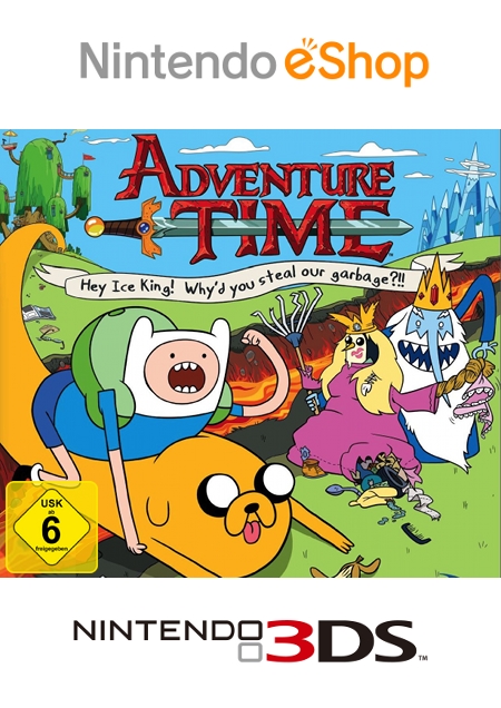 Adventure Time: Hey Ice King! Why'd you steal our garbage?!! - Der Packshot