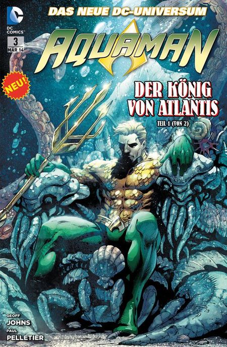 Aquaman 3: Der König von Atlantis (Teil 1 von 2) - Das Cover