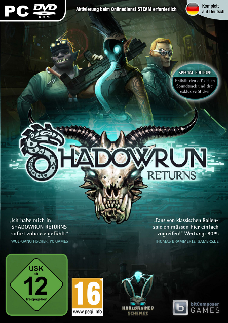 Shadowrun Returns - Der Packshot