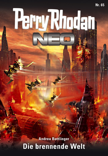 Perry Rhodan Neo 65: Die brennende Welt - Das Cover