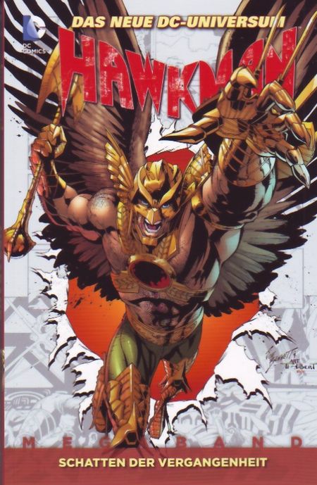 Hawkman-Megaband 2: Schatten der Vergangenheit - Das Cover