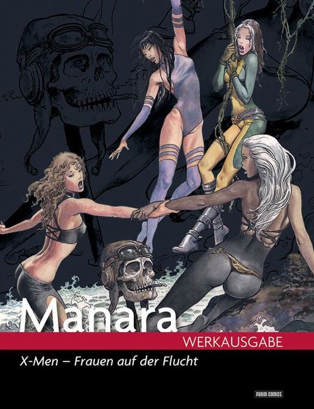 Manara Werkausgabe 13: X-Men - Frauen auf der Flucht - Das Cover